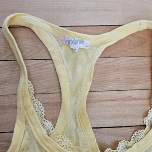 Ardene 2000s baby yellow cami tank